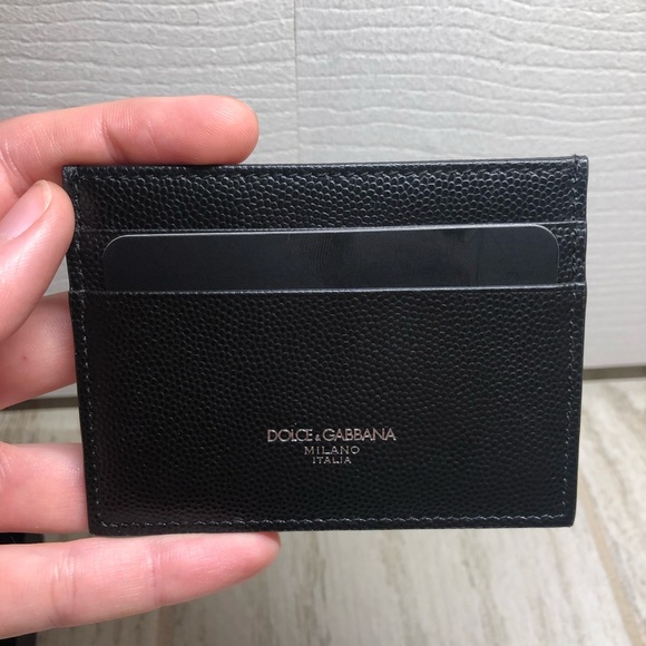 **SOLD** NWT Dolce & Gabbana Leather Card Holder - Picture 4 of 7